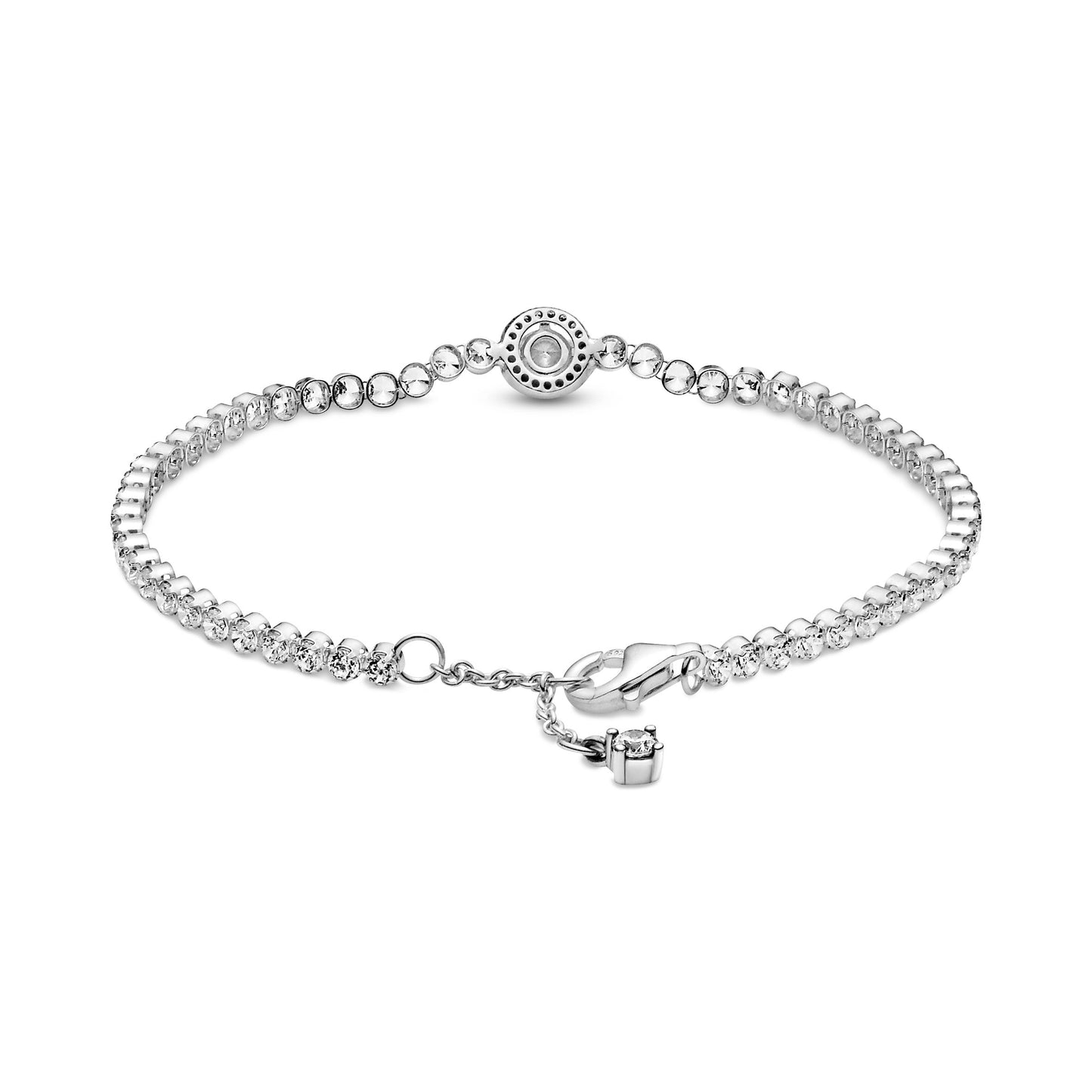 Sparkling Halo Tennis Bracelet Premium Fashion Jewelry Gift Collection