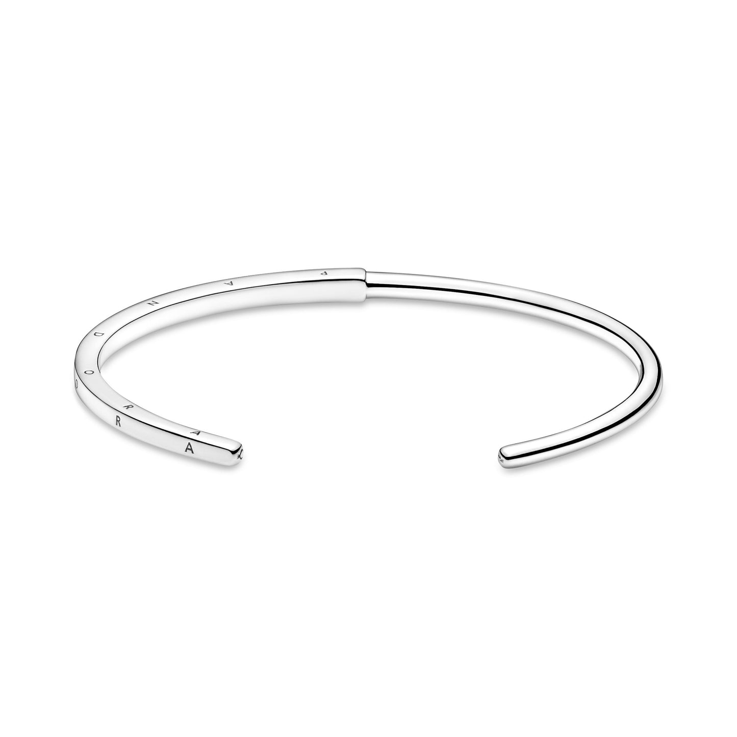 Pandora Signature I-D (Open) bangle Premium Fashion Jewelry Gift Collection