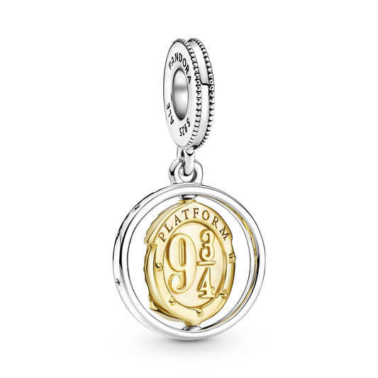 Harry Potter, Hedwig Spinning Dangle Charm Premium Fashion Jewelry Gift Collection