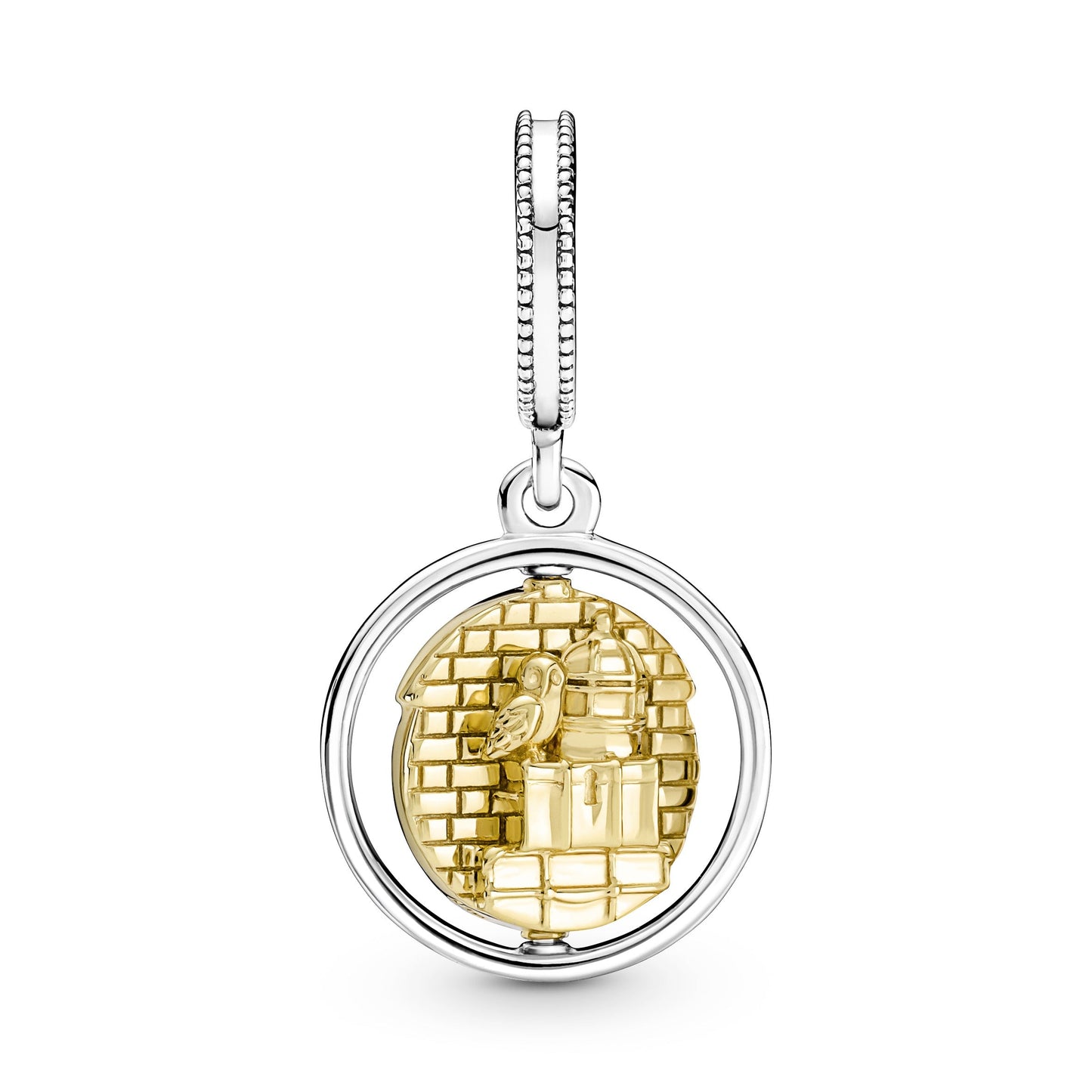 Harry Potter, Hedwig Spinning Dangle Charm Premium Fashion Jewelry Gift Collection