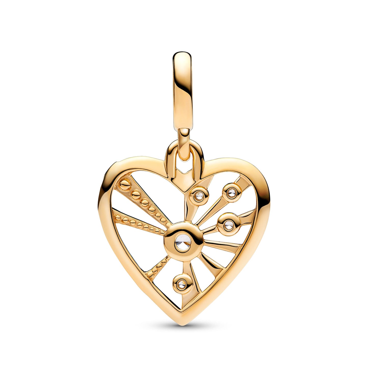 Pandora ME Heart & Rays Medallion Premium Fashion Jewelry Gift Collection