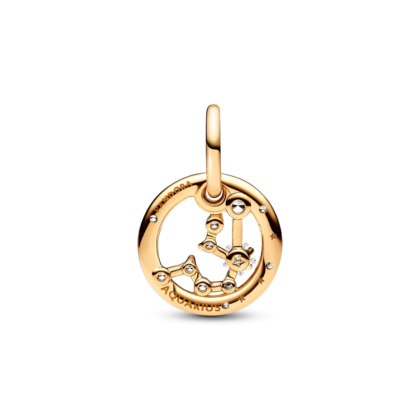 Aquarius Zodiac Dangle Charm Premium Fashion Jewelry Gift Collection