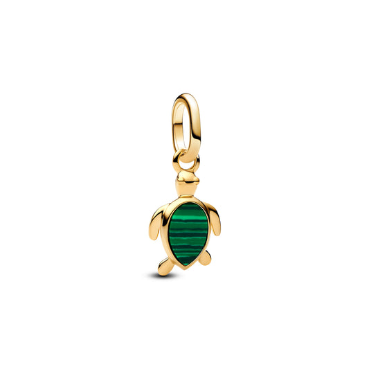 Green Turtle Mini Dangle Charm Premium Fashion Jewelry Gift Collection