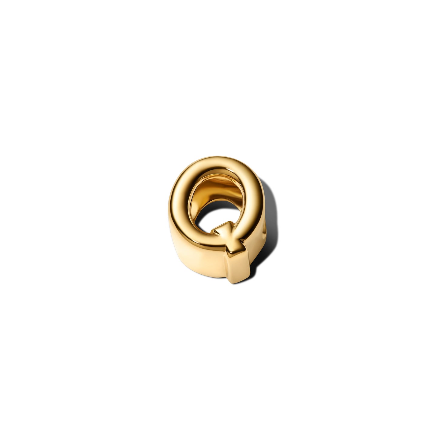 Letter Q Alphabet Charm Premium Fashion Jewelry Gift Collection