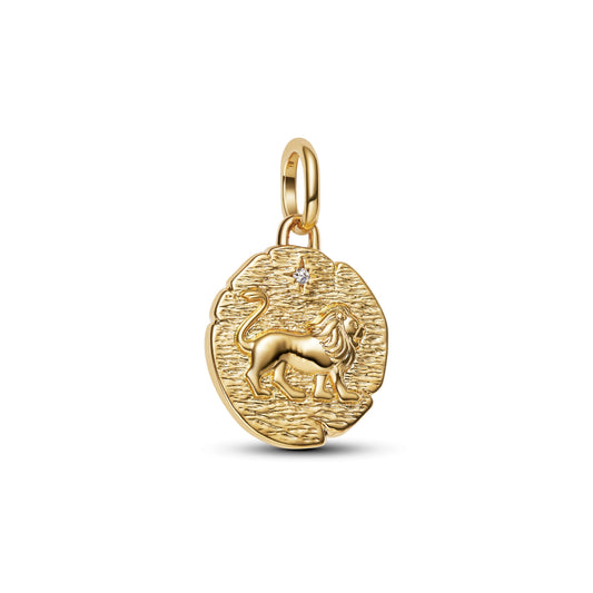 Lion Medallion Charm Premium Fashion Jewelry Gift Collection