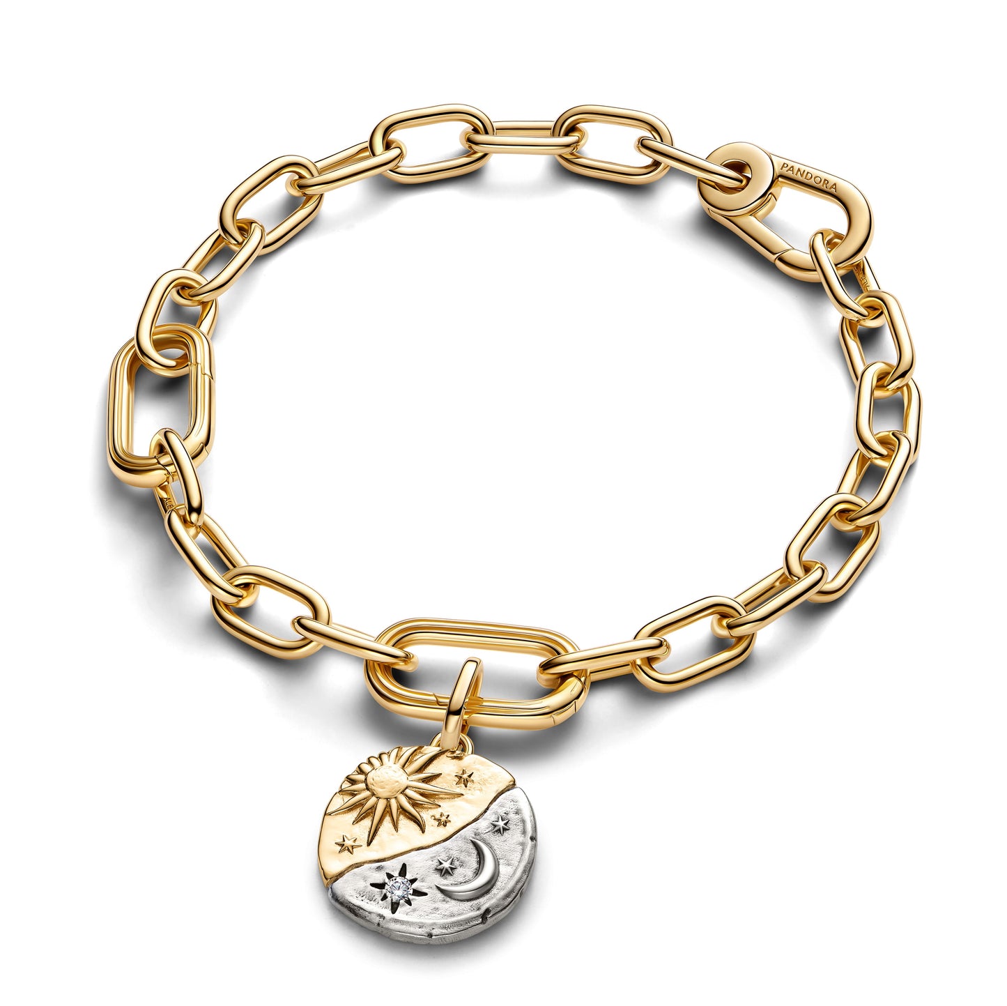 Sun and Moon Medallion Charm Premium Fashion Jewelry Gift Collection