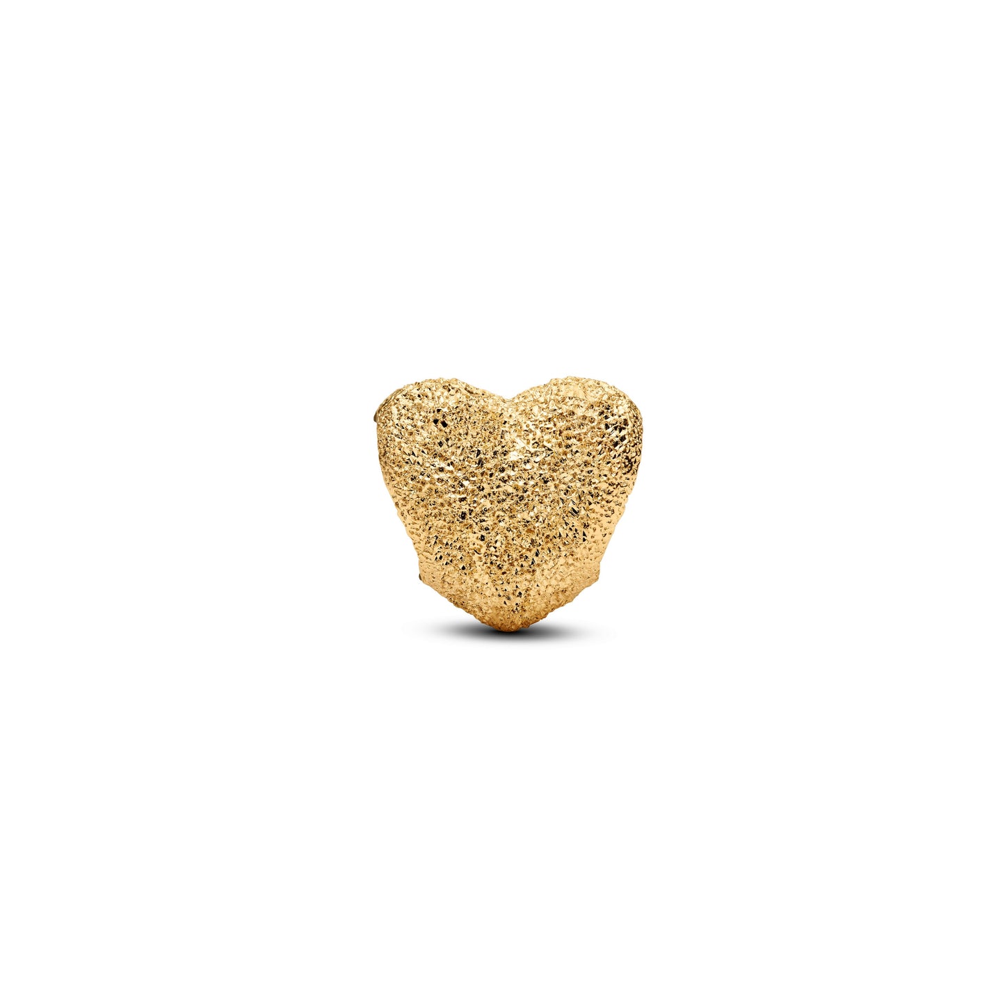 Textured Heart Mini Charm Premium Fashion Jewelry Gift Collection