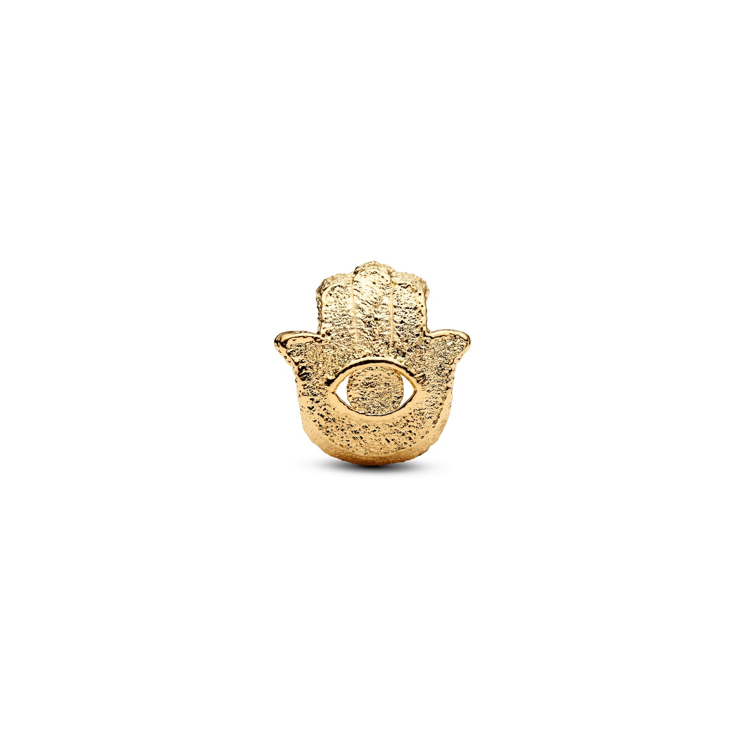 Textured Hamsa Hand Mini Charm Premium Fashion Jewelry Gift Collection
