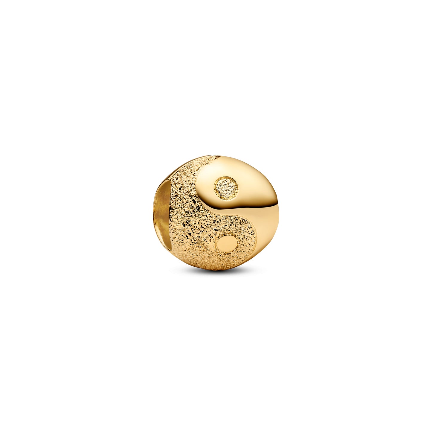 Textured Yin and Yang Mini Charm Premium Fashion Jewelry Gift Collection