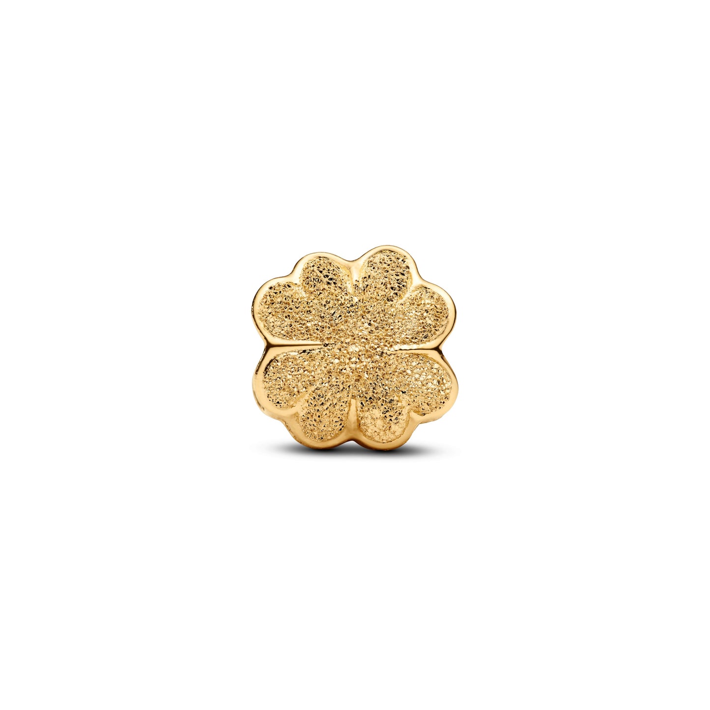 Textured Clover Mini Charm Premium Fashion Jewelry Gift Collection