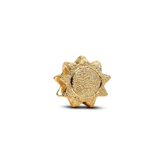 Textured Sun Mini Charm Premium Fashion Jewelry Gift Collection