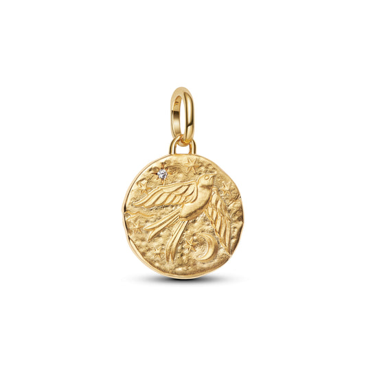 Swallow Medallion Charm Premium Fashion Jewelry Gift Collection