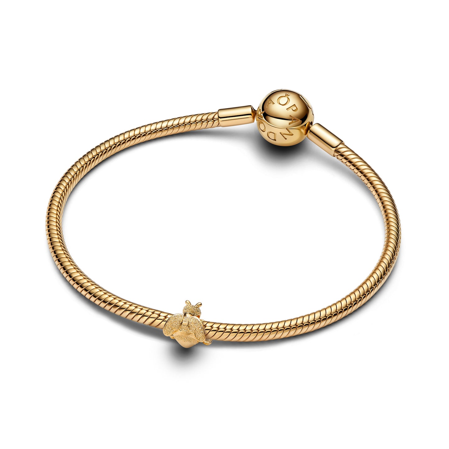 Textured Bee Mini Charm Premium Fashion Jewelry Gift Collection