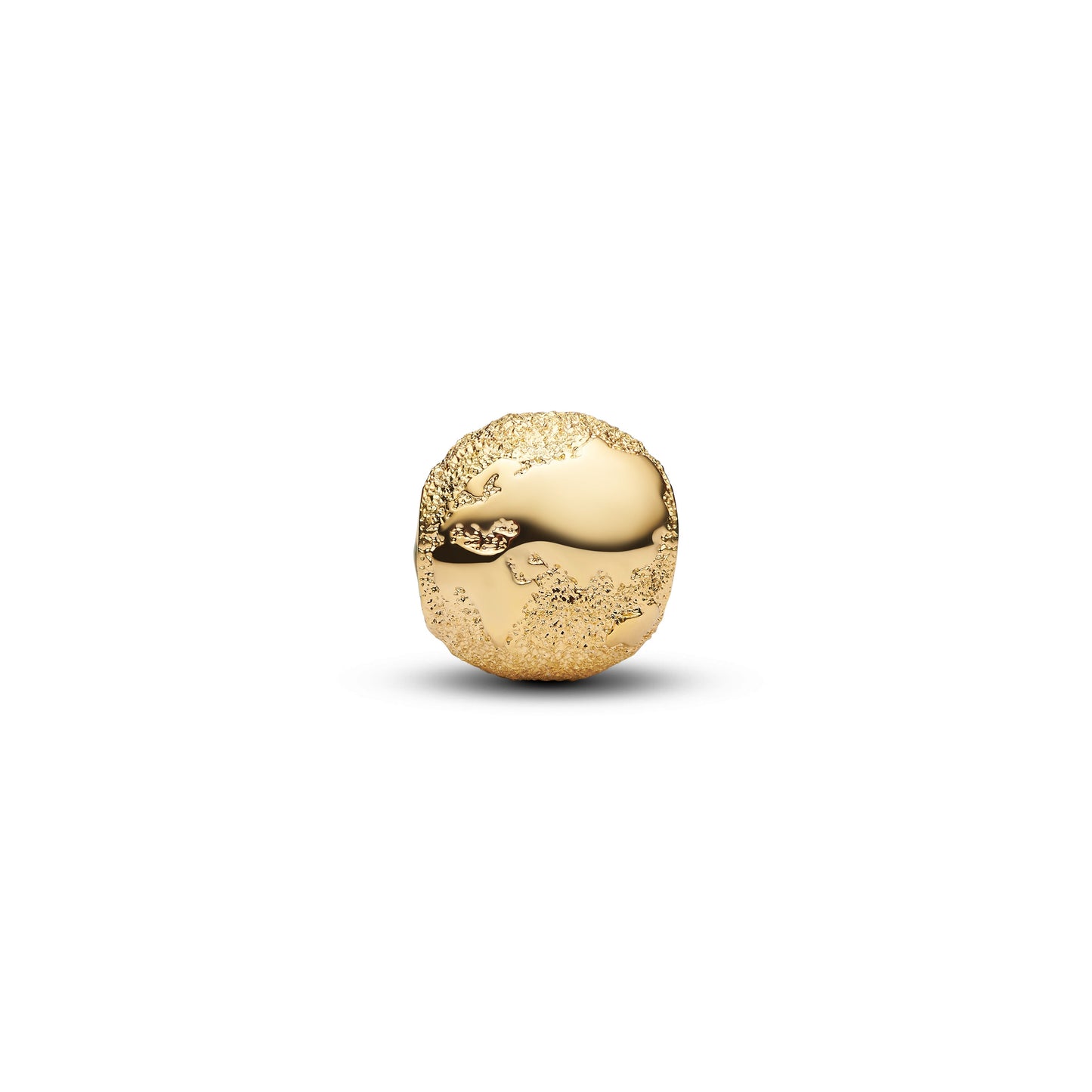 Textured Globe Mini Charm Premium Fashion Jewelry Gift Collection