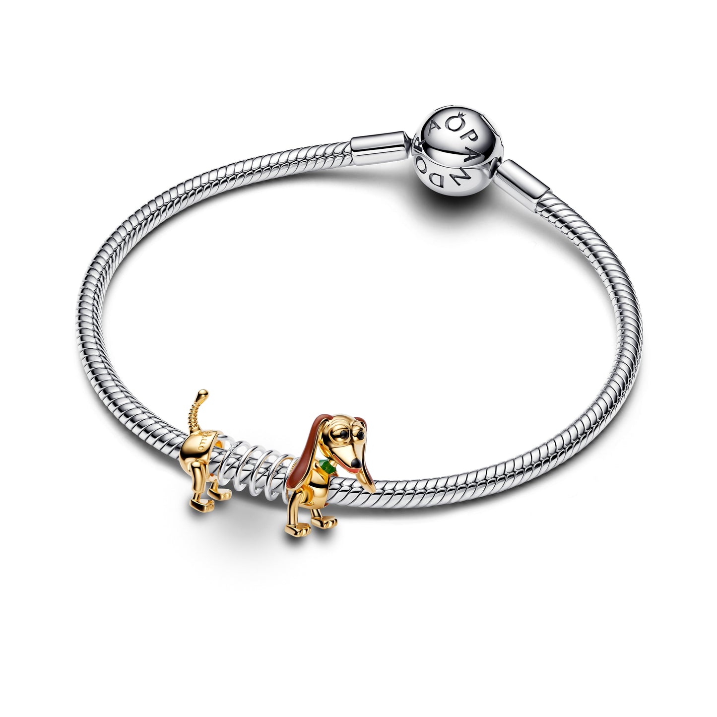 Disney Pixar Toy Story Slinky Dog Charm Premium Fashion Jewelry Gift Collection