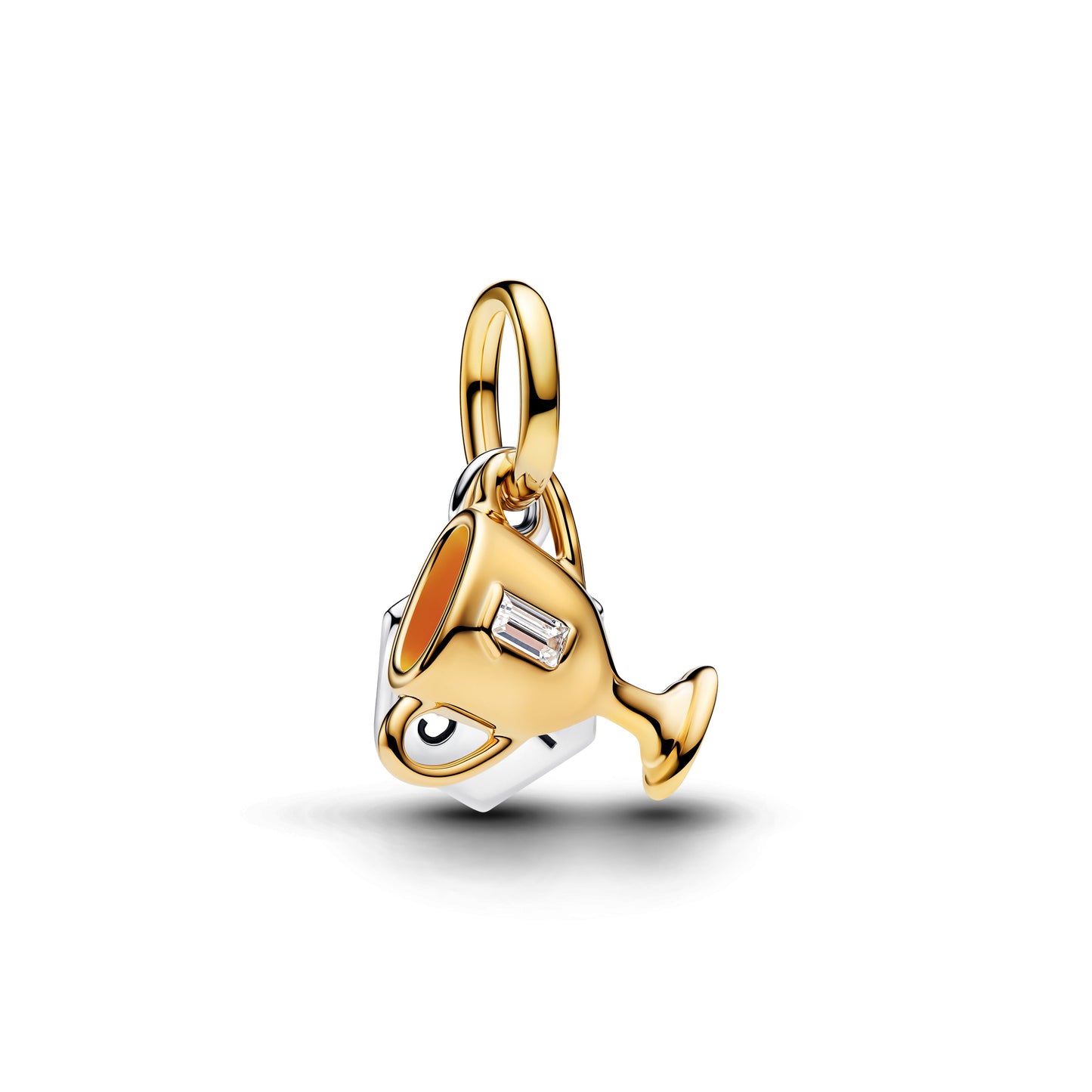 Engravable Trophy Double Dangle Charm Premium Fashion Jewelry Gift Collection