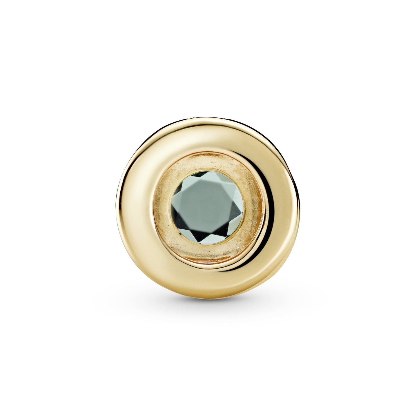 Green Circle Clip Charm Premium Fashion Jewelry Gift Collection