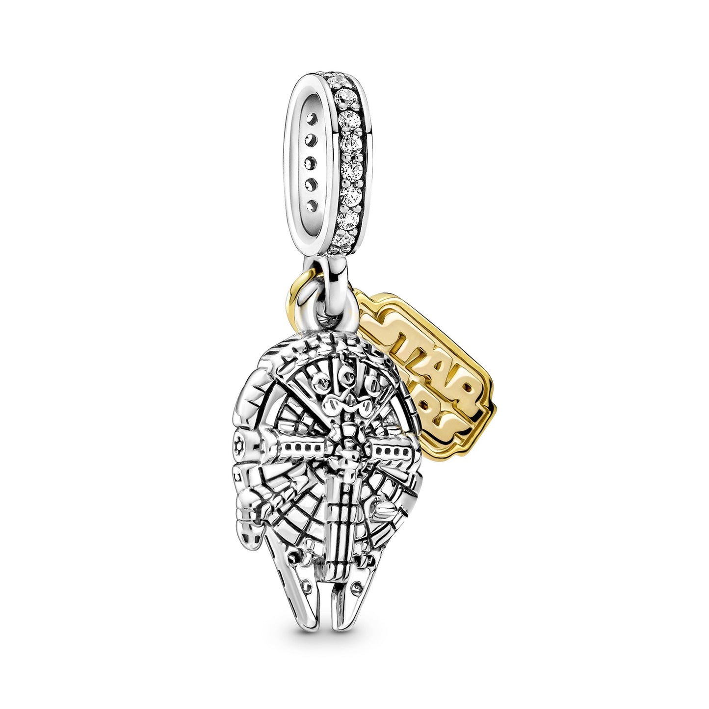Star Wars Millennium Falcon Dangle Charm Premium Fashion Jewelry Gift Collection
