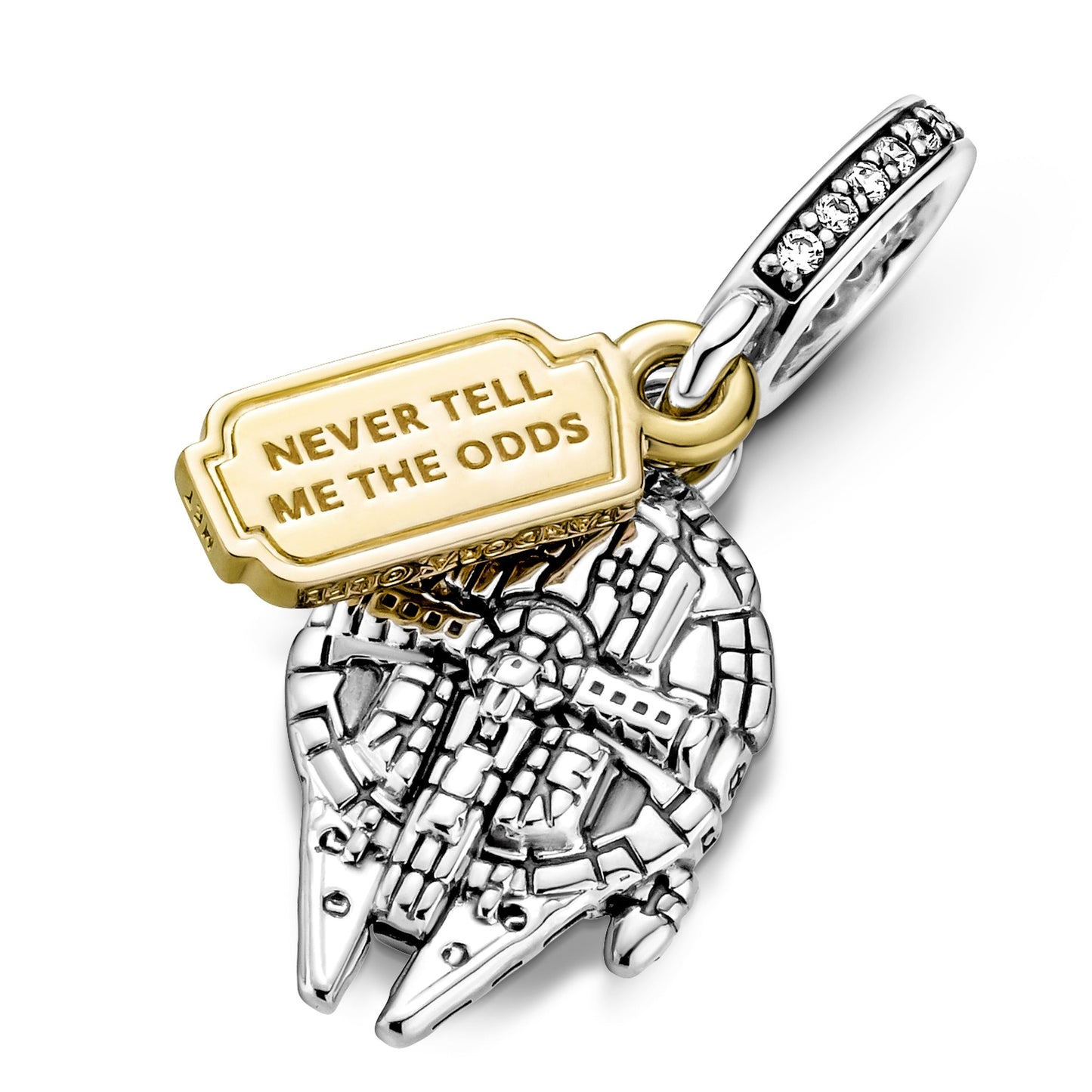 Star Wars Millennium Falcon Dangle Charm Premium Fashion Jewelry Gift Collection