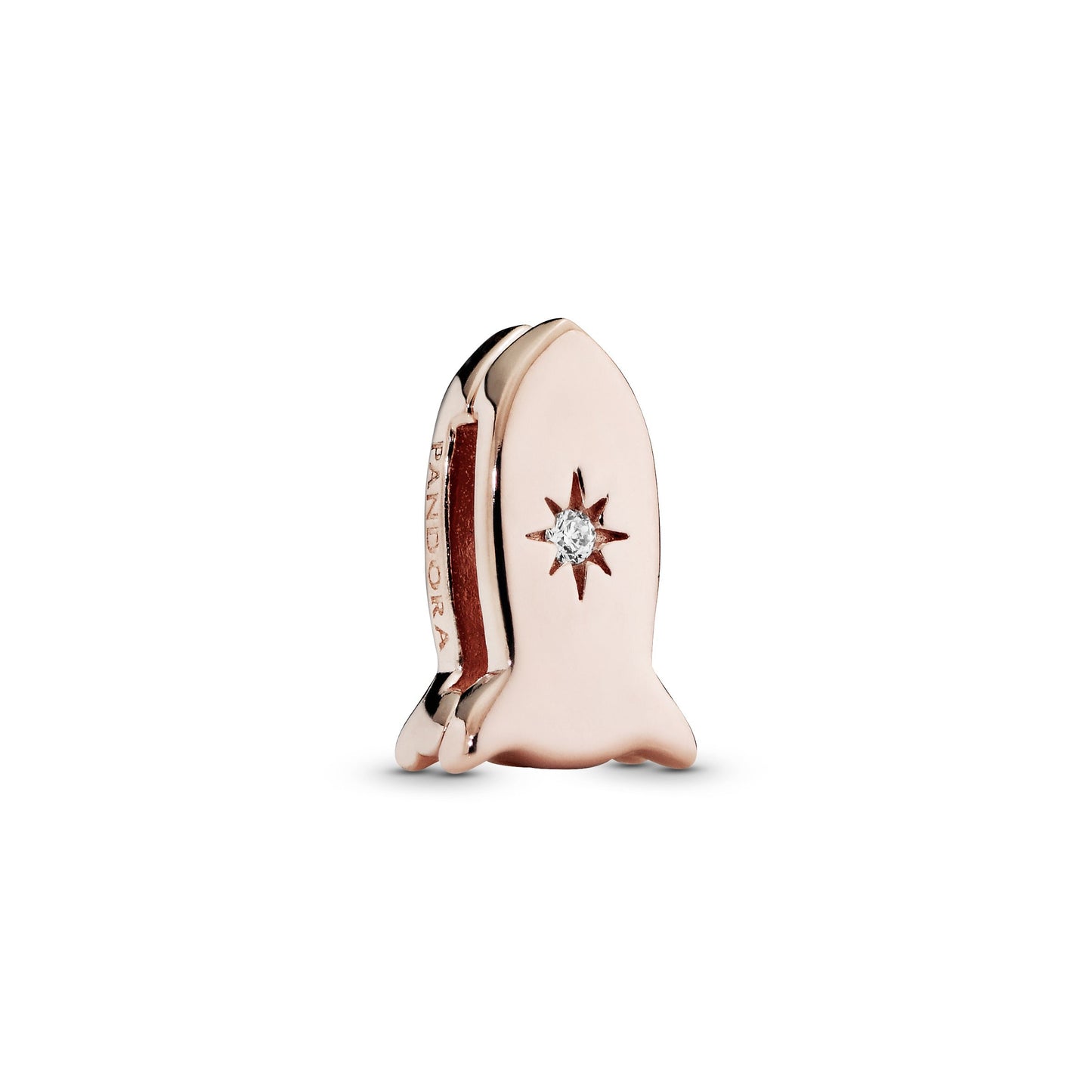 Pandora Reflexions Space Rocket Clip Charm Premium Fashion Jewelry Gift Collection