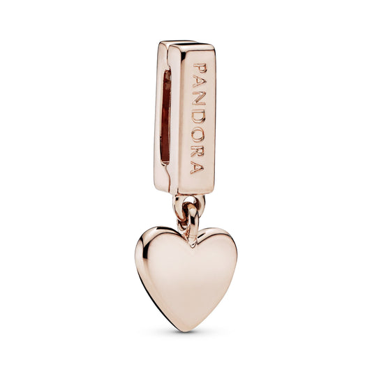 Pandora Reflexions Heart Dangle Clip Charm Premium Fashion Jewelry Gift Collection
