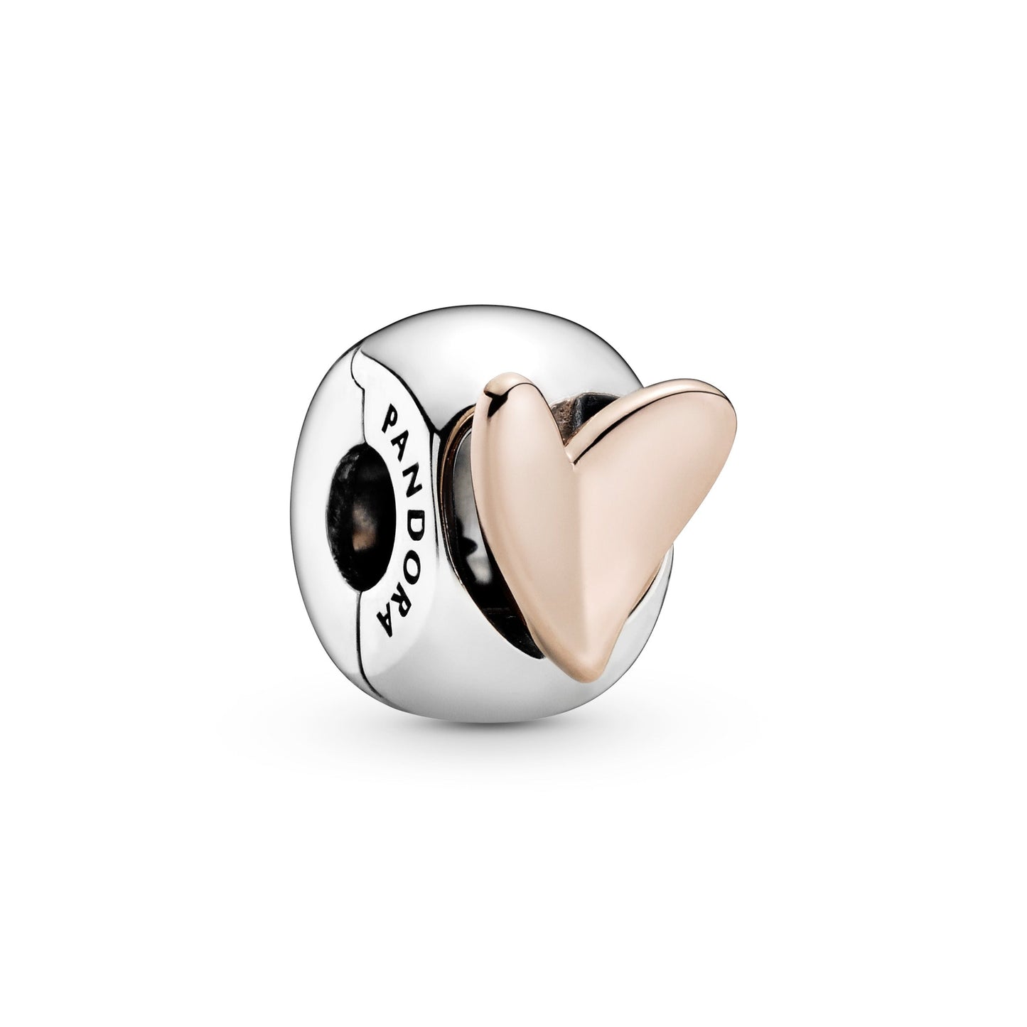 Freehand Heart Clip Charm Premium Fashion Jewelry Gift Collection