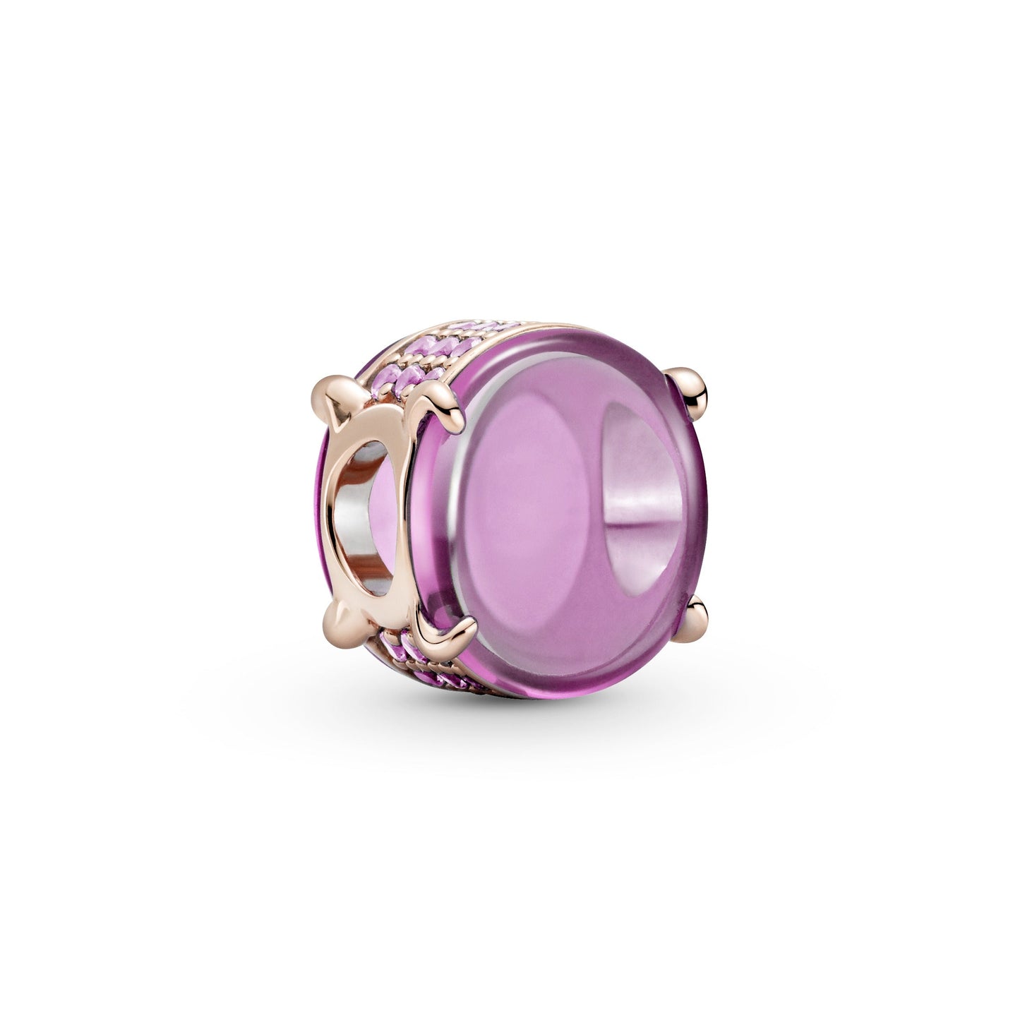 Pink Oval Cabochon Charm Premium Fashion Jewelry Gift Collection