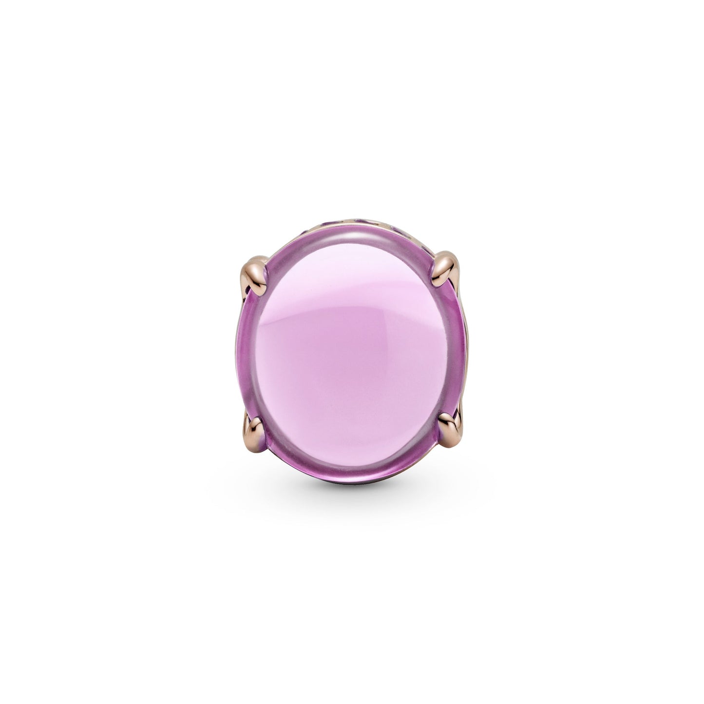 Pink Oval Cabochon Charm Premium Fashion Jewelry Gift Collection