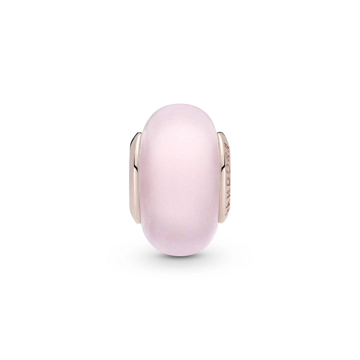 Matte Pink Murano Glass Charm Premium Fashion Jewelry Gift Collection