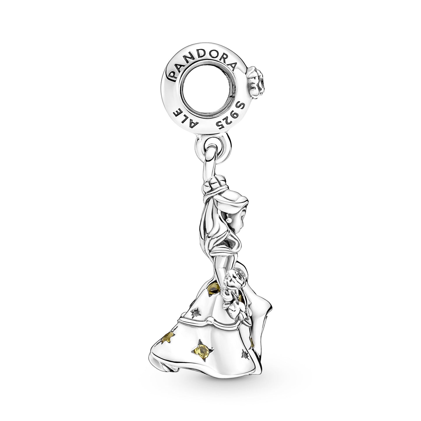Disney Beauty and the Beast Dancing Belle Dangle Charm Premium Fashion Jewelry Gift Collection