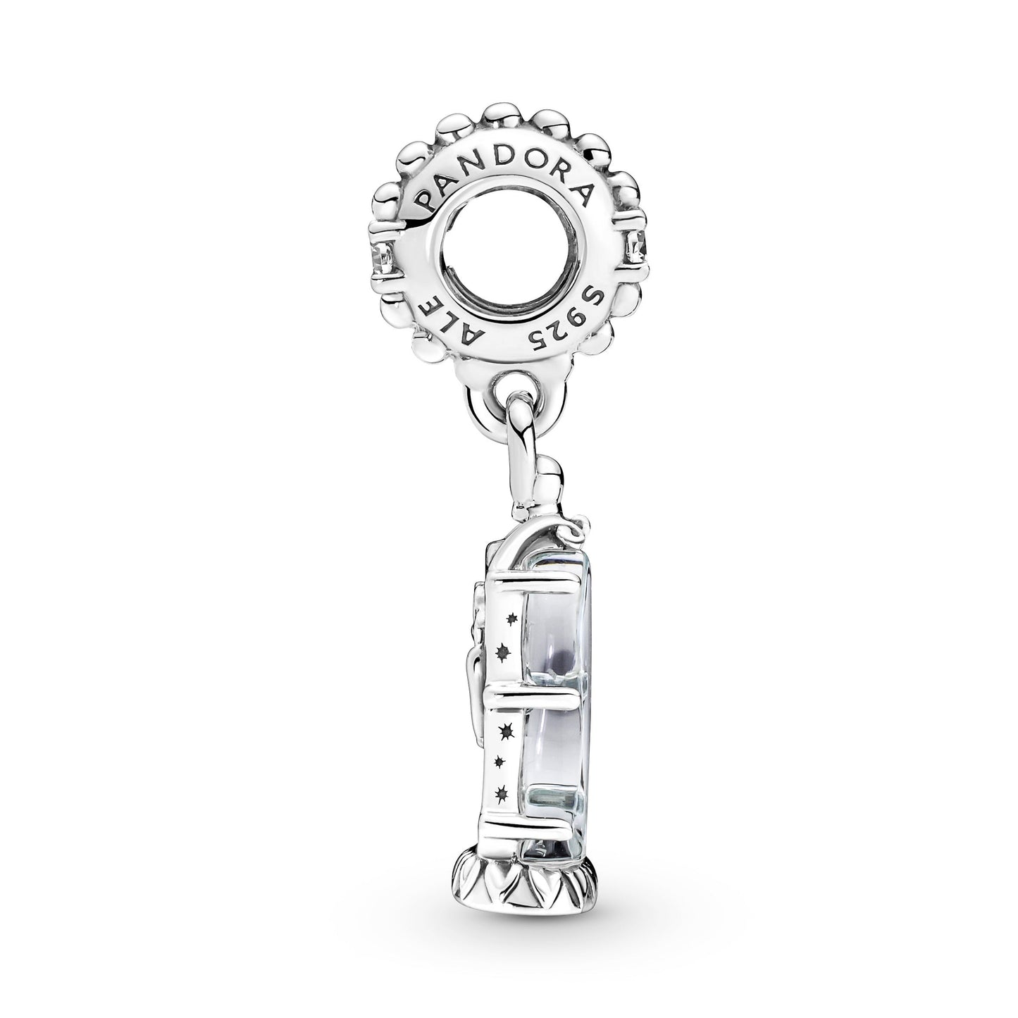 Disney Beauty and the Beast Enchanted Rose Dangle Charm Premium Fashion Jewelry Gift Collection