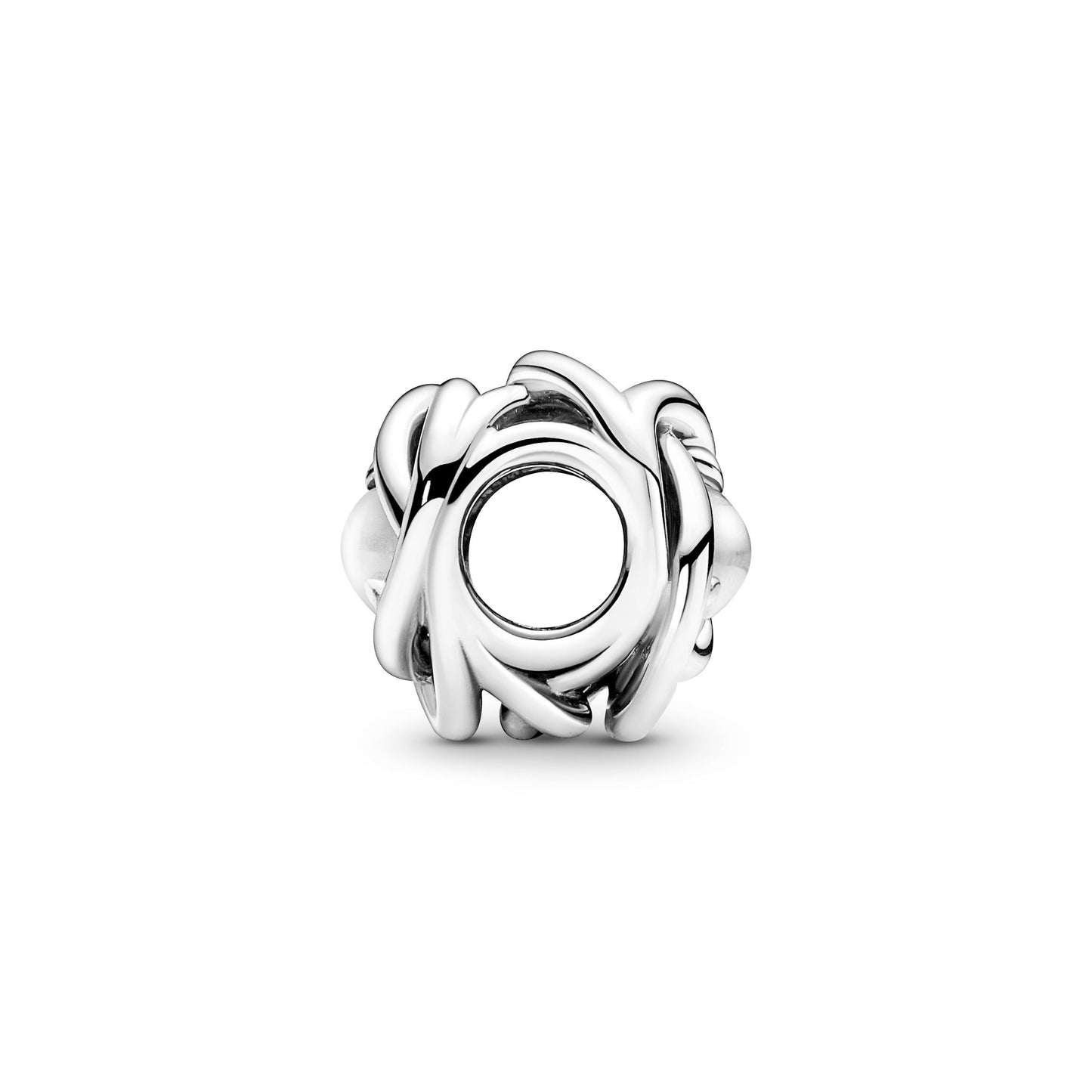 Clear Eternity Circle Charm Premium Fashion Jewelry Gift Collection