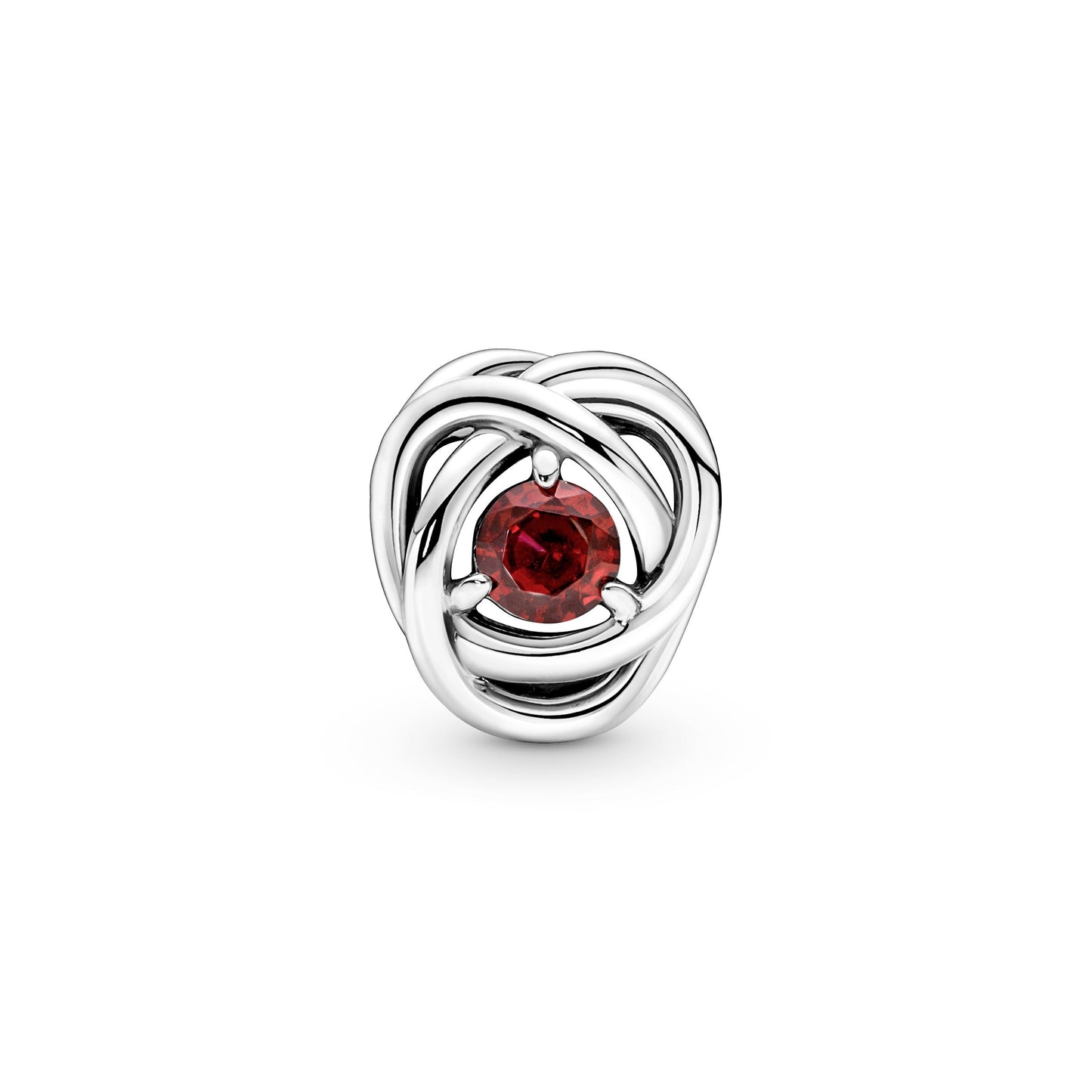 True Red Eternity Circle Charm Premium Fashion Jewelry Gift Collection
