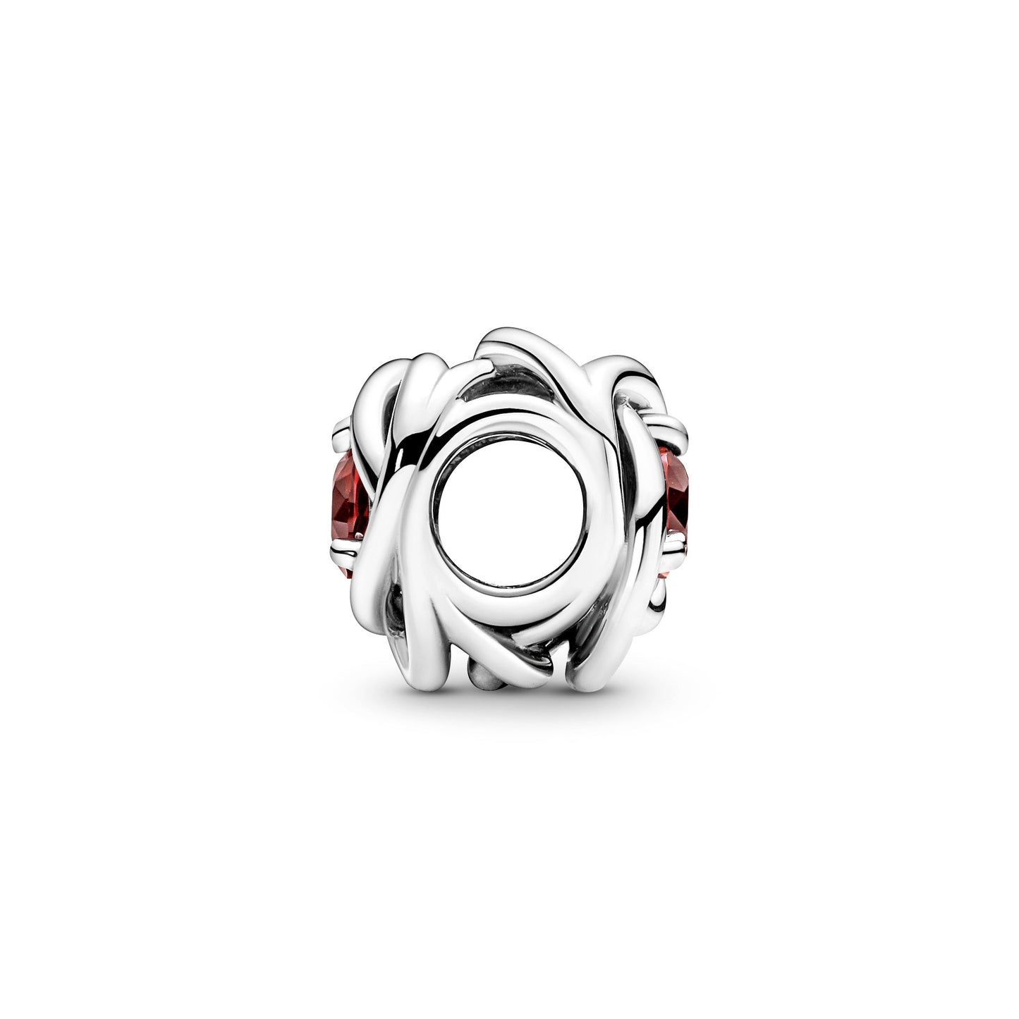 True Red Eternity Circle Charm Premium Fashion Jewelry Gift Collection