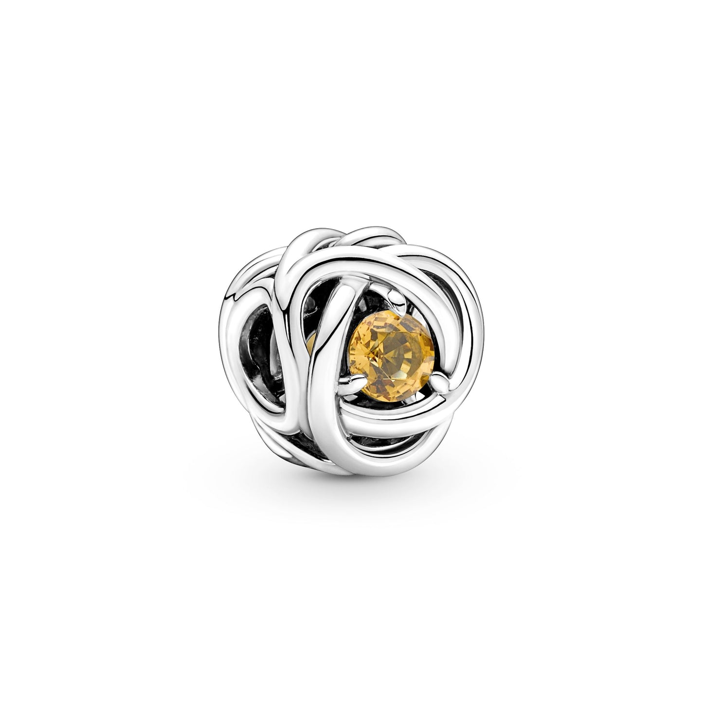 Honey Eternity Circle Charm Premium Fashion Jewelry Gift Collection