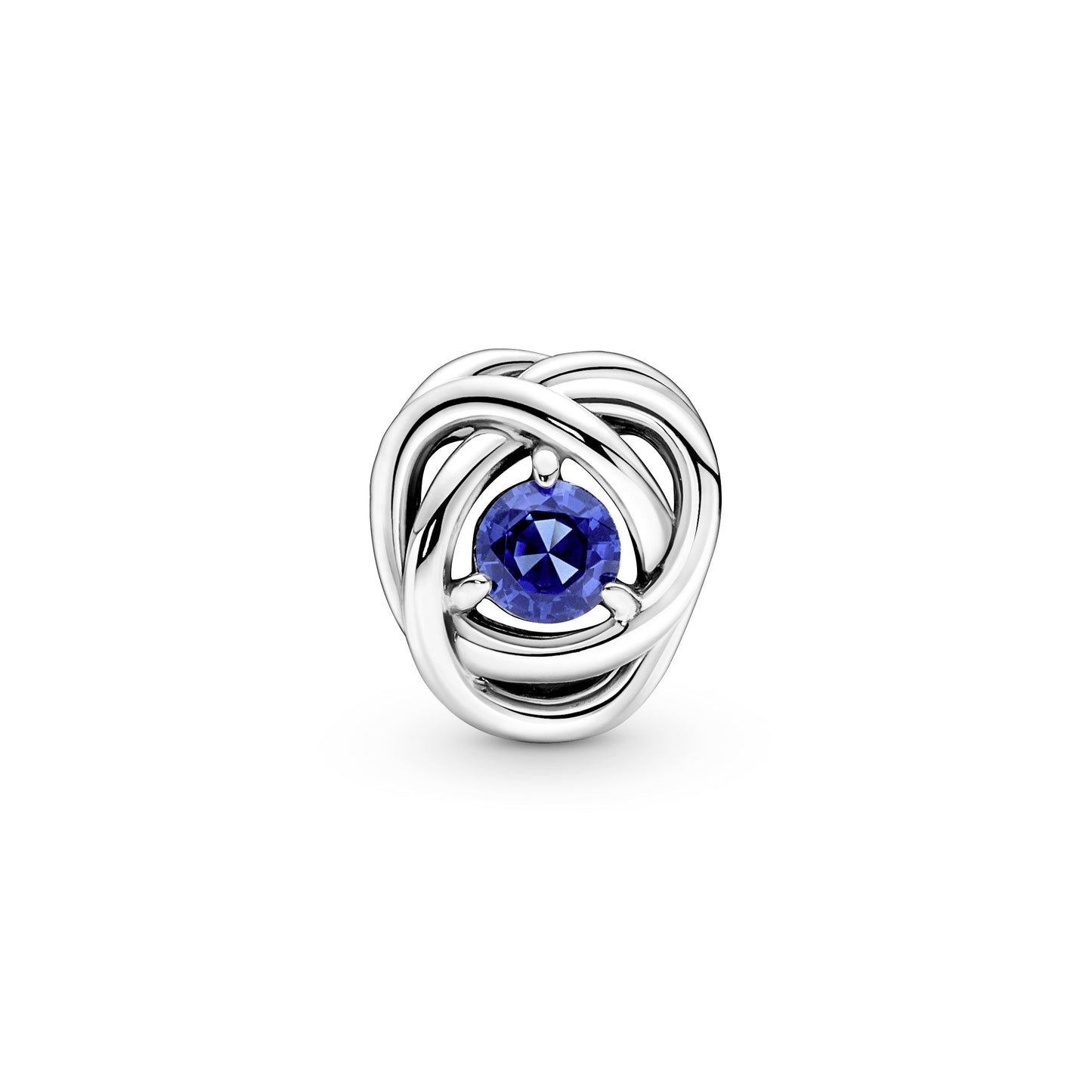 Blue Eternity Circle Charm Premium Fashion Jewelry Gift Collection