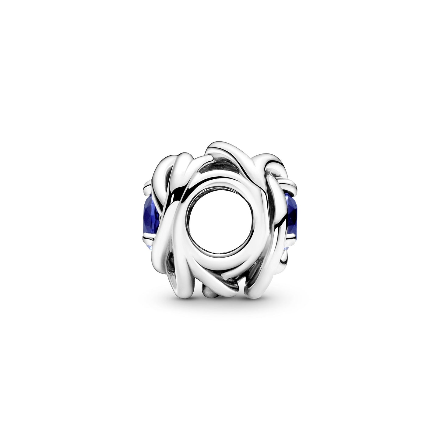Blue Eternity Circle Charm Premium Fashion Jewelry Gift Collection