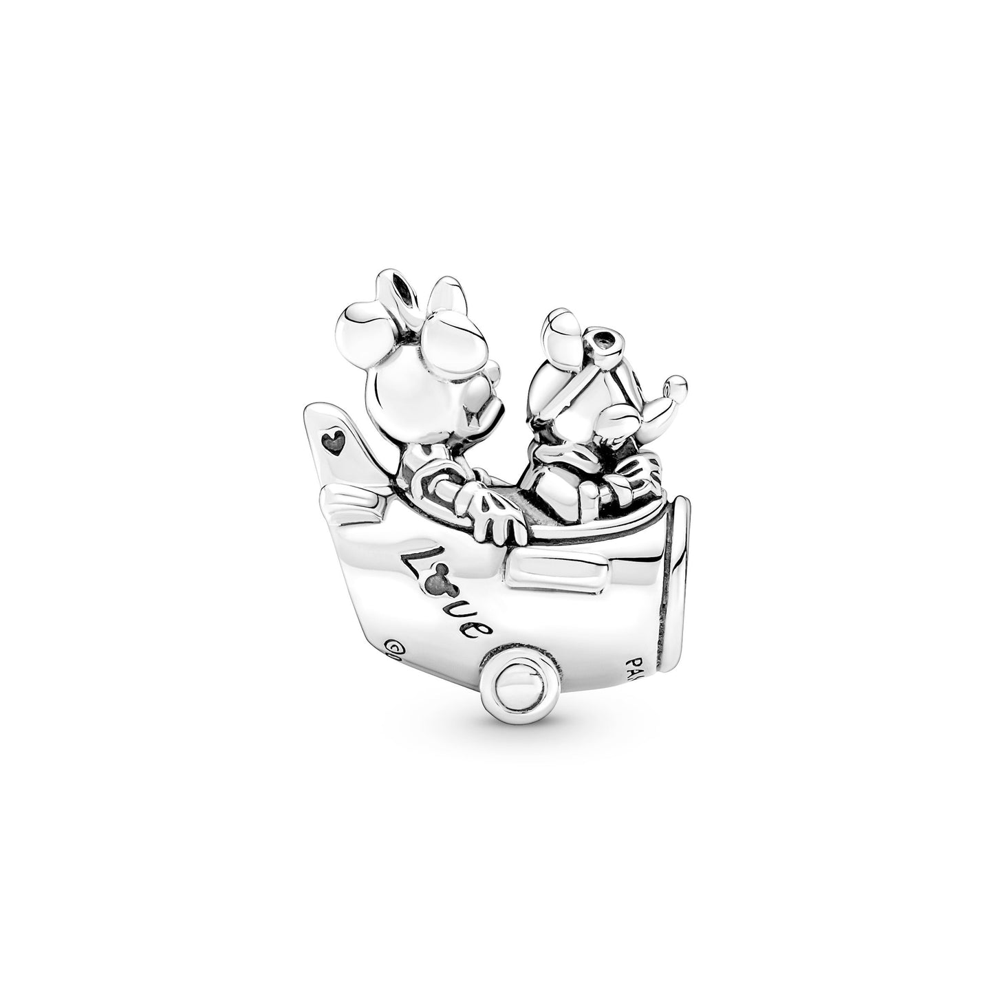 Disney Mickey Mouse & Minnie Mouse Airplane Charm Premium Fashion Jewelry Gift Collection