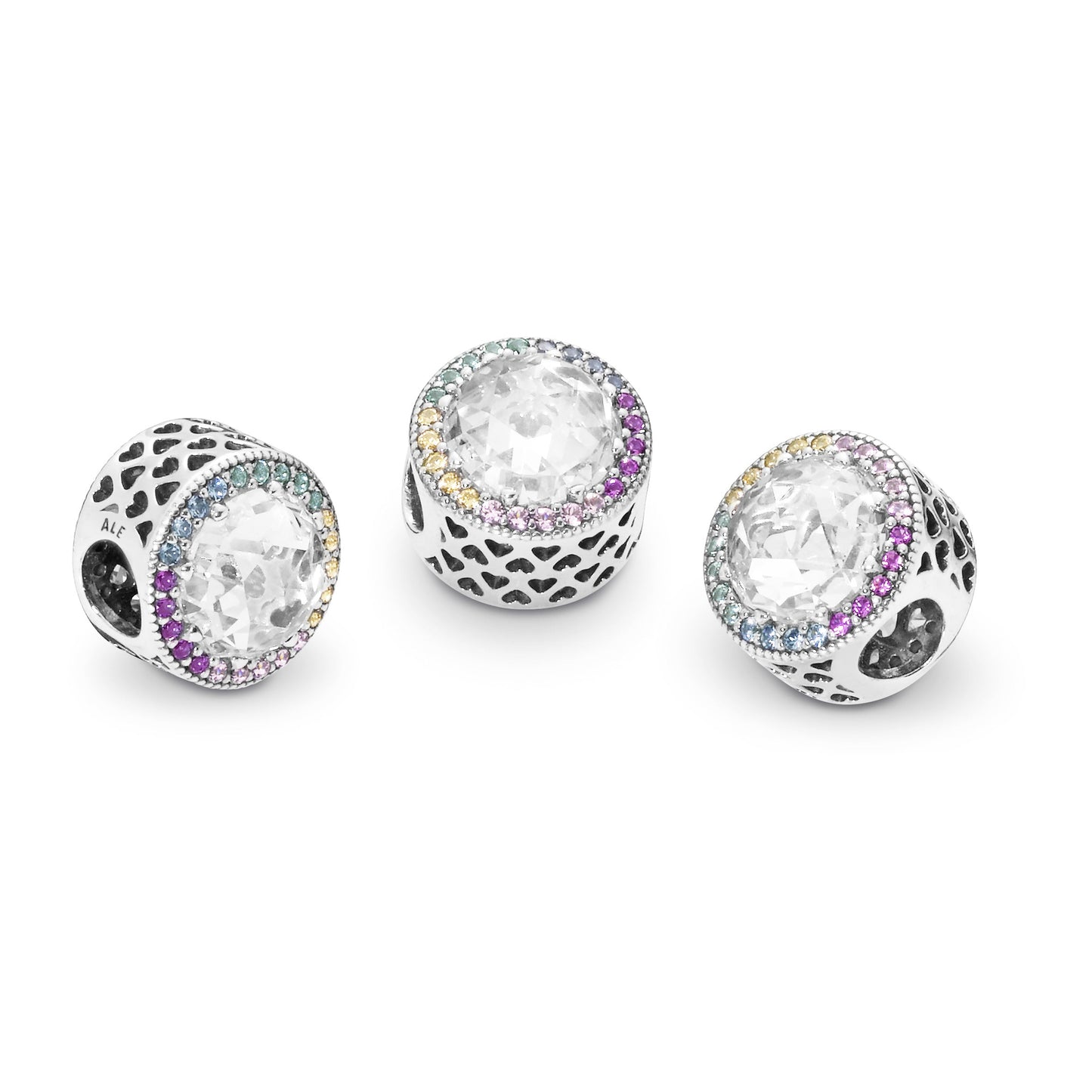 Sparkling Rainbow Charm Premium Fashion Jewelry Gift Collection