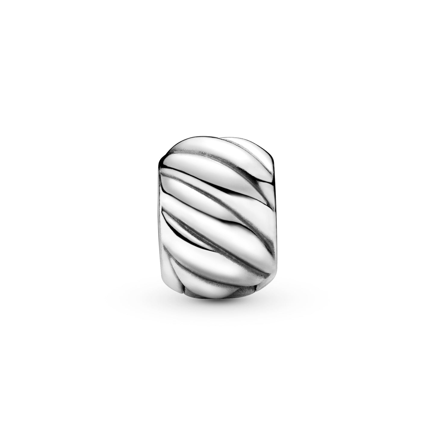 Polished Feathered Clip Charm Premium Fashion Jewelry Gift Collection