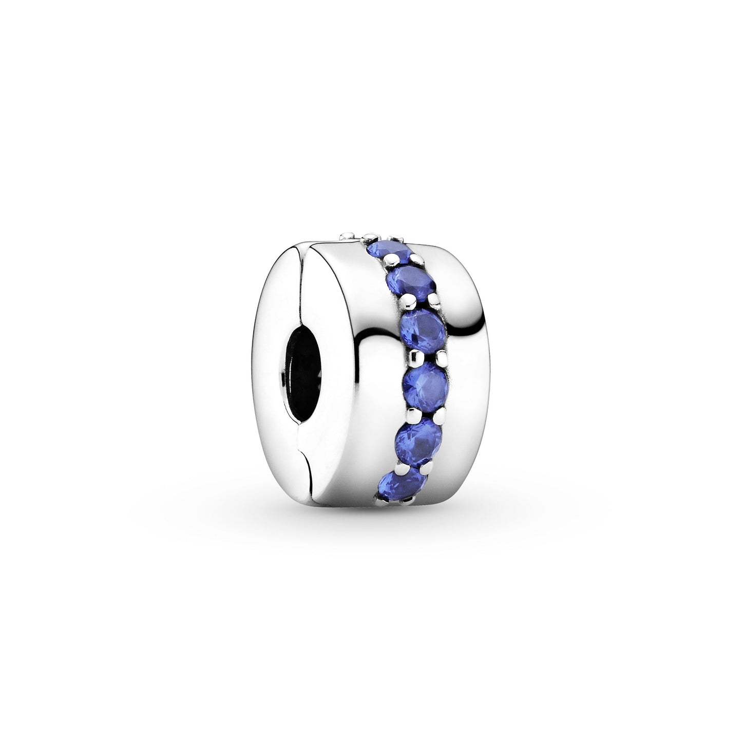 Blue Sparkle Clip Charm Premium Fashion Jewelry Gift Collection