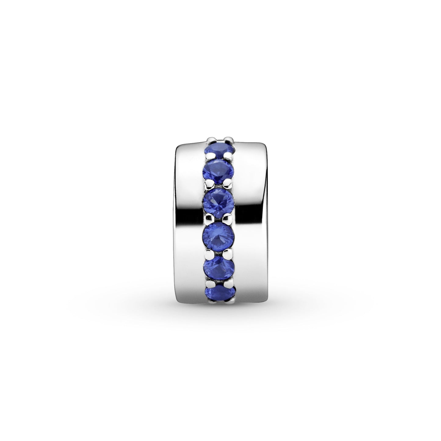 Blue Sparkle Clip Charm Premium Fashion Jewelry Gift Collection