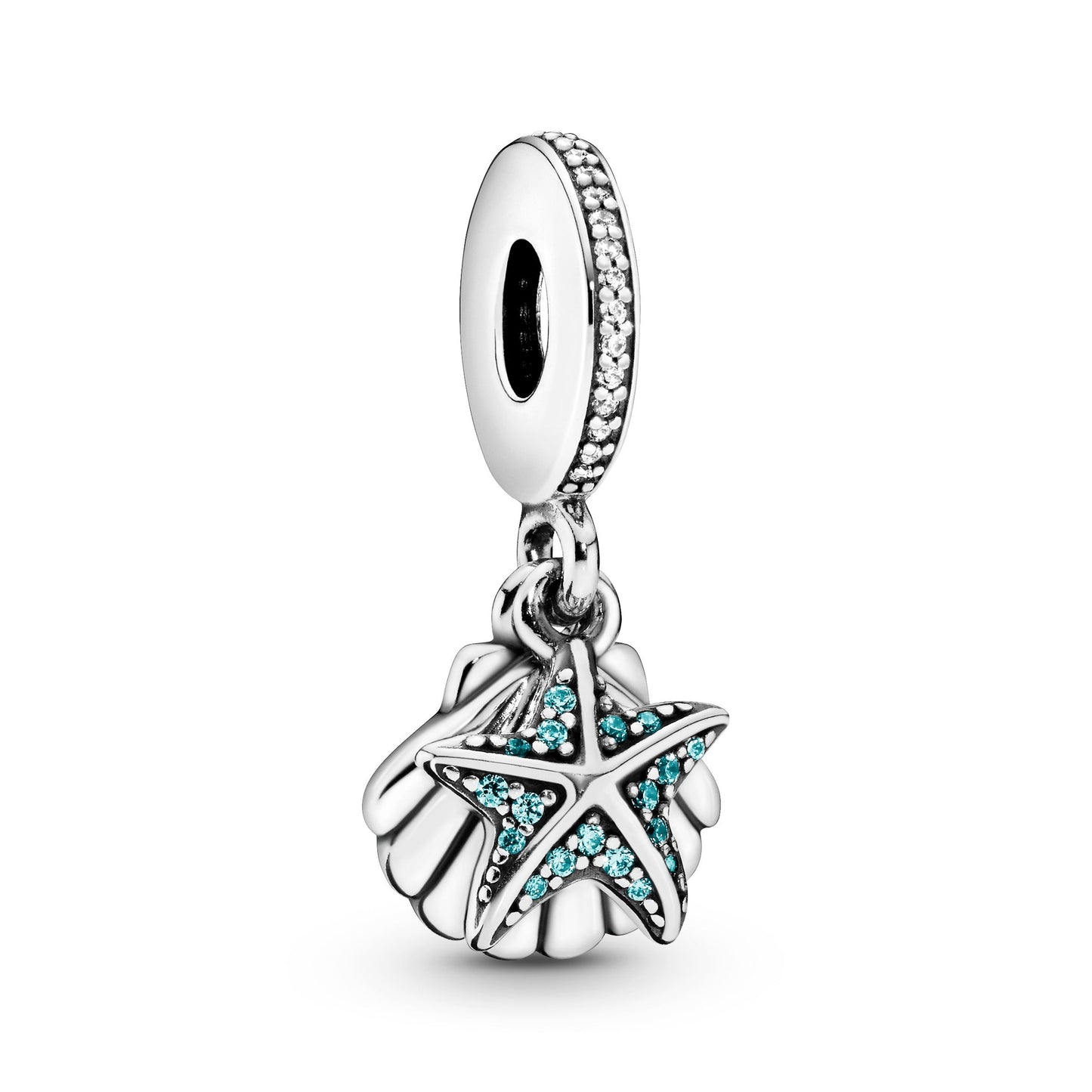 Starfish & Sea Shell Dangle Charm Premium Fashion Jewelry Gift Collection