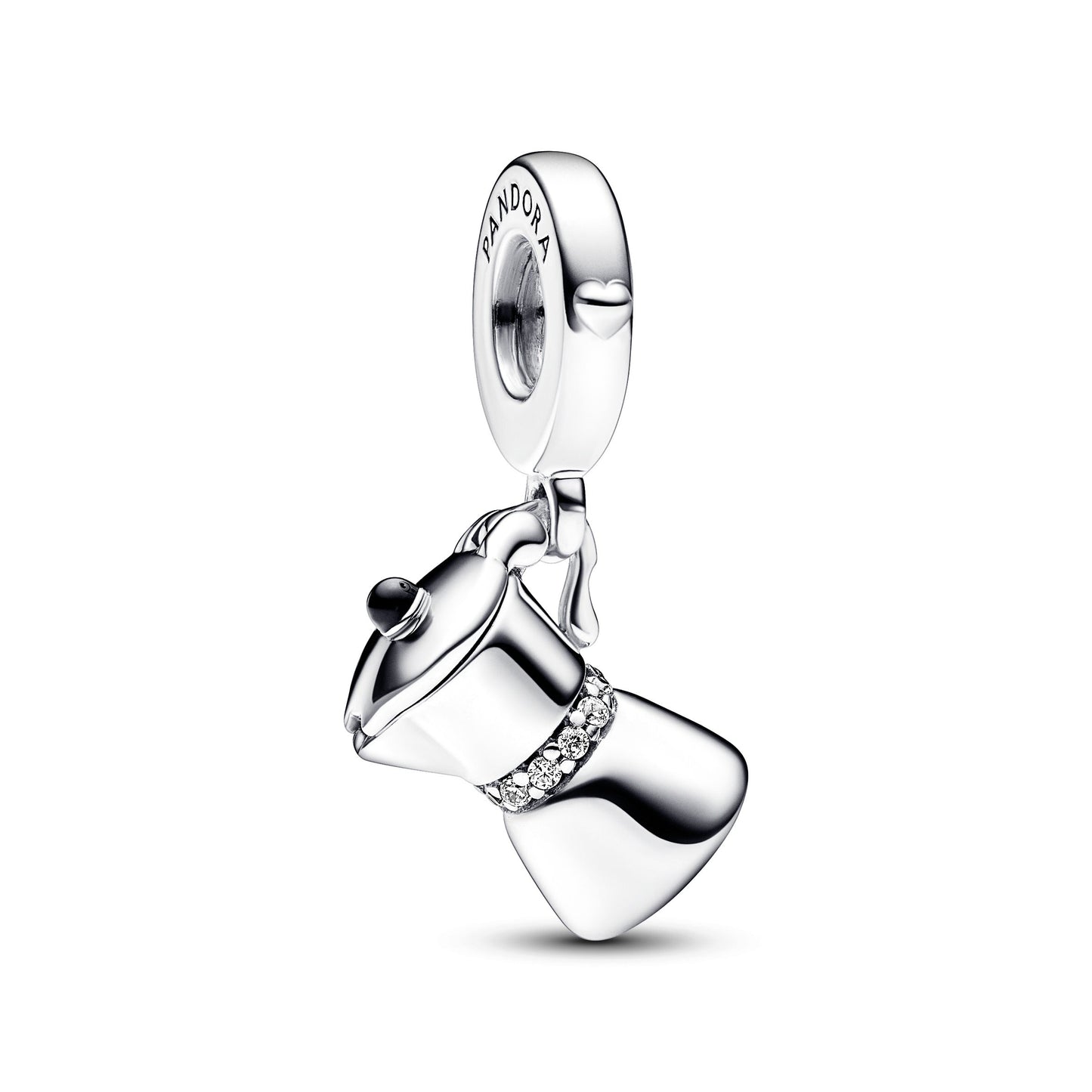 Moka Pot Dangle Charm Premium Fashion Jewelry Gift Collection