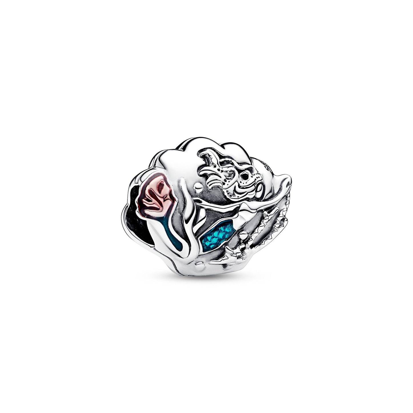 Disney The Little Mermaid Seashell Charm Premium Fashion Jewelry Gift Collection