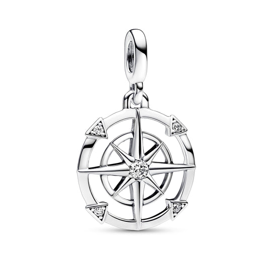 Pandora ME Compass Medallion Premium Fashion Jewelry Gift Collection