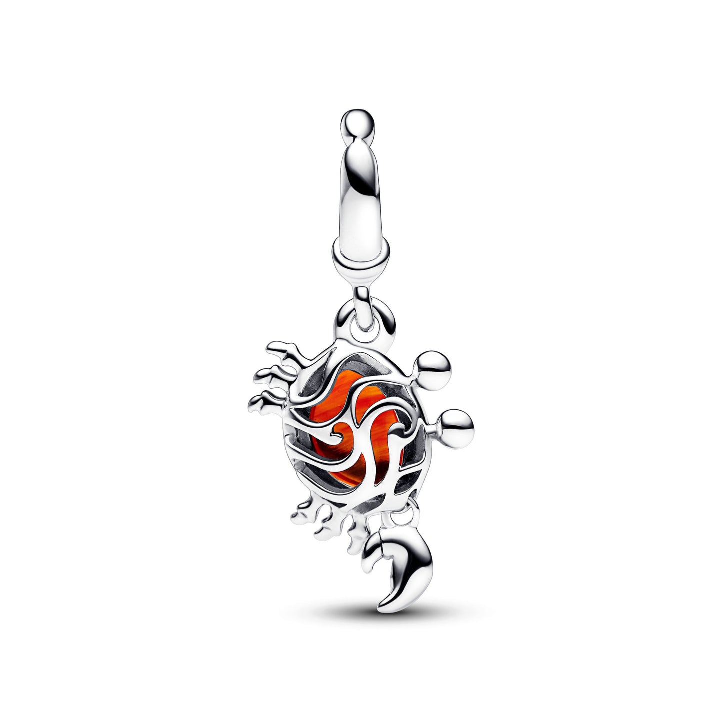 Disney The Little Mermaid Sebastian Crab Dangle Charm Premium Fashion Jewelry Gift Collection