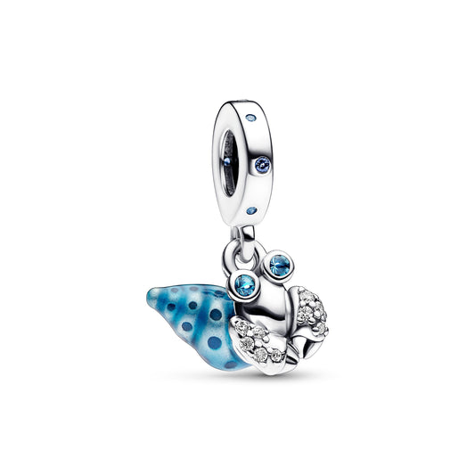 Glow-in-the-dark Hermit Crab Dangle Charm Premium Fashion Jewelry Gift Collection