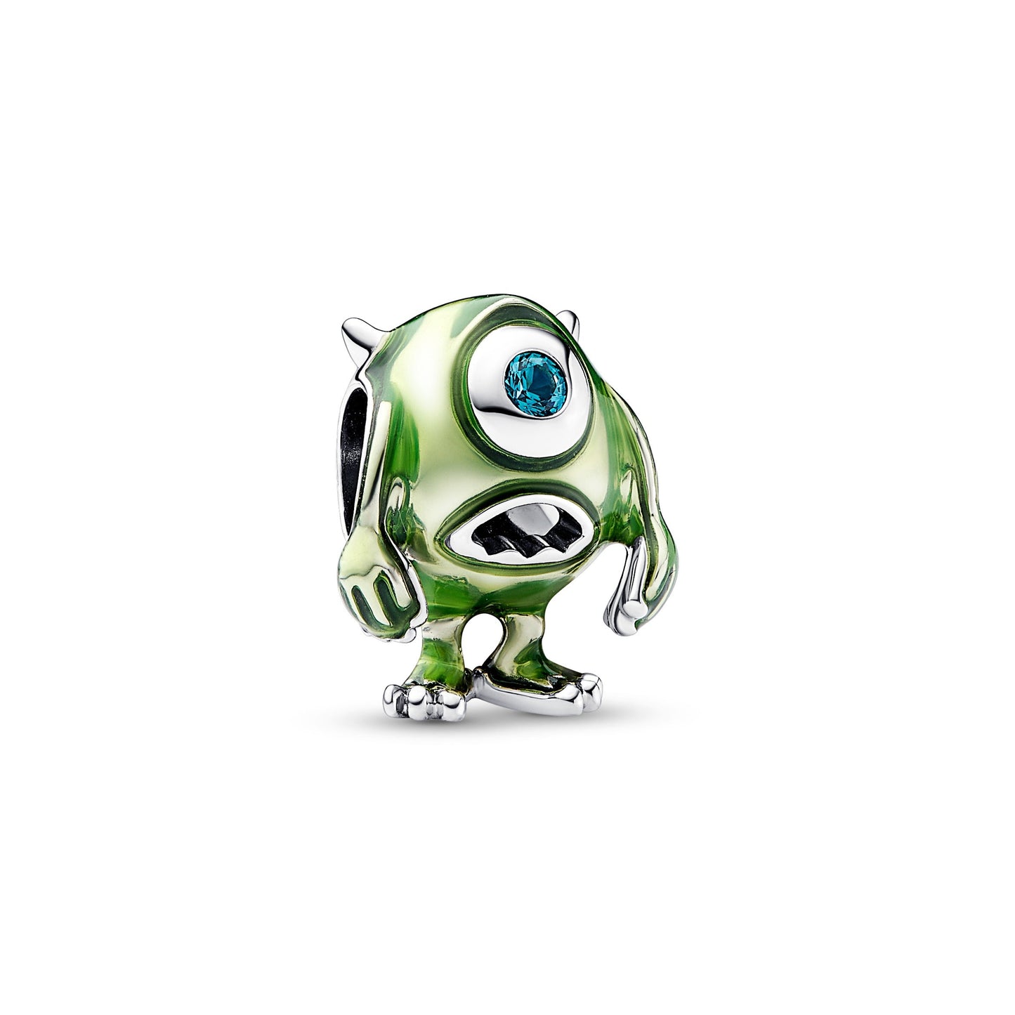 Disney Pixar Mike Wazowski Charm Premium Fashion Jewelry Gift Collection