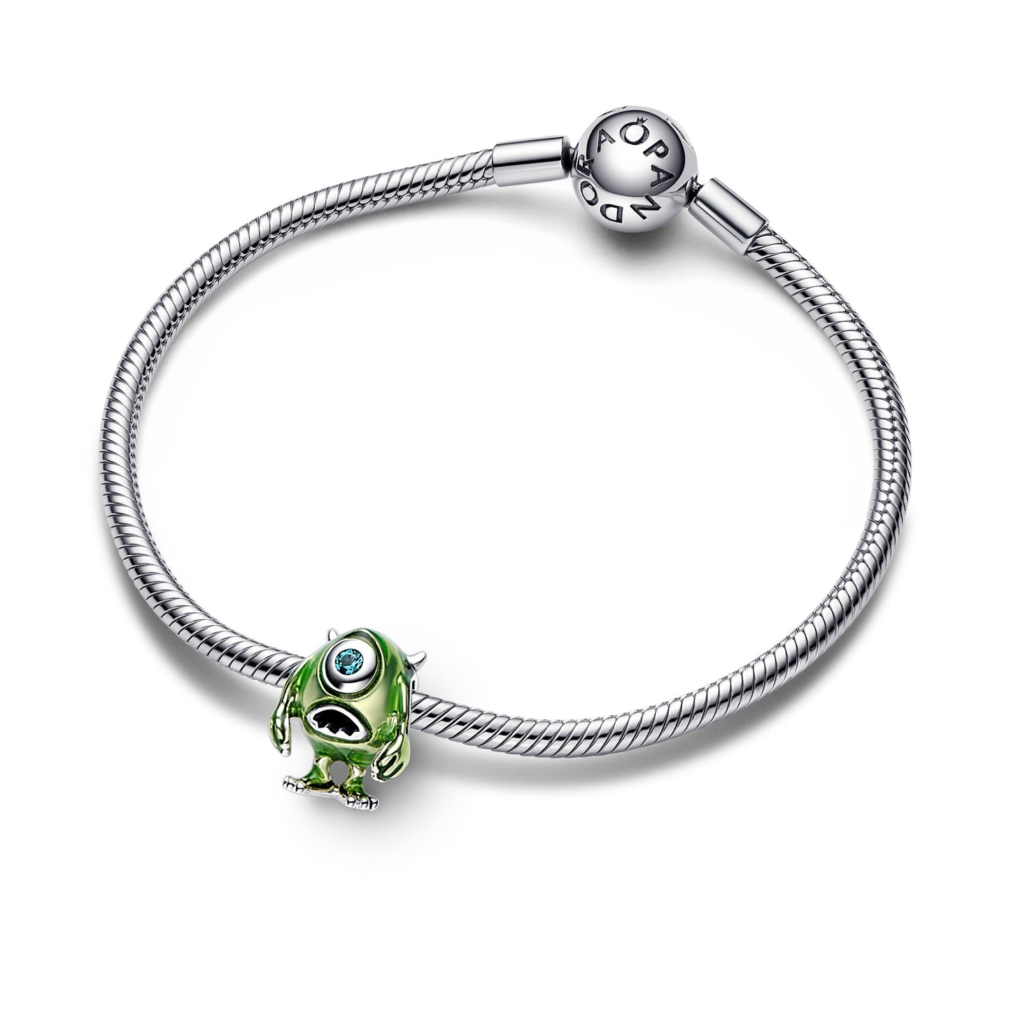 Disney Pixar Mike Wazowski Charm Premium Fashion Jewelry Gift Collection